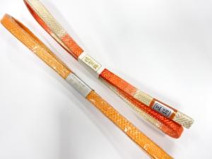 未使用品　正絹　佐賀錦　帯締め　2本セット